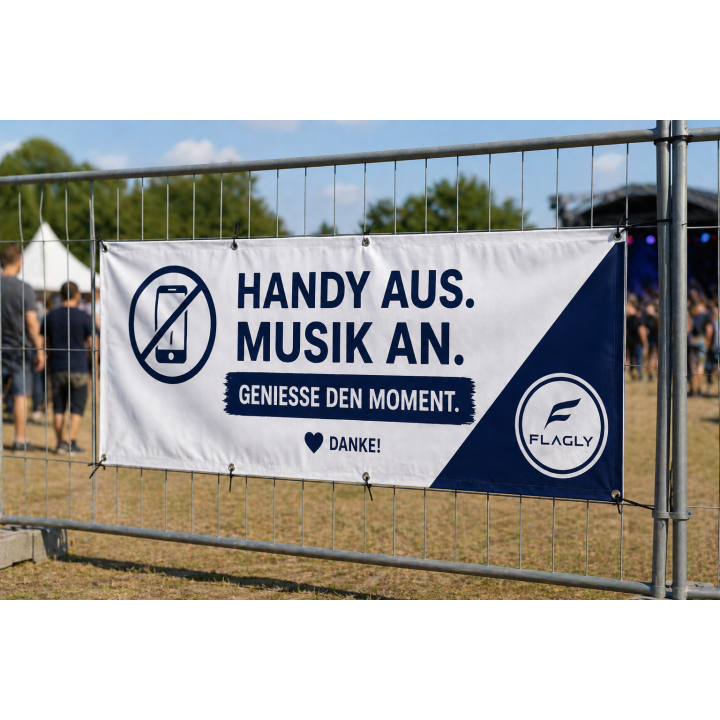 Werbebanner drucken | Stoffbanner & Spannbanner im Digitaldruck