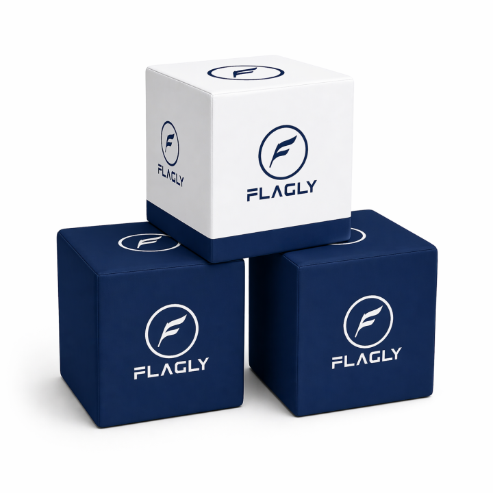 Sitzwürfel bedrucken | Individuelle Sitzwürfel mit Logo & Motiv