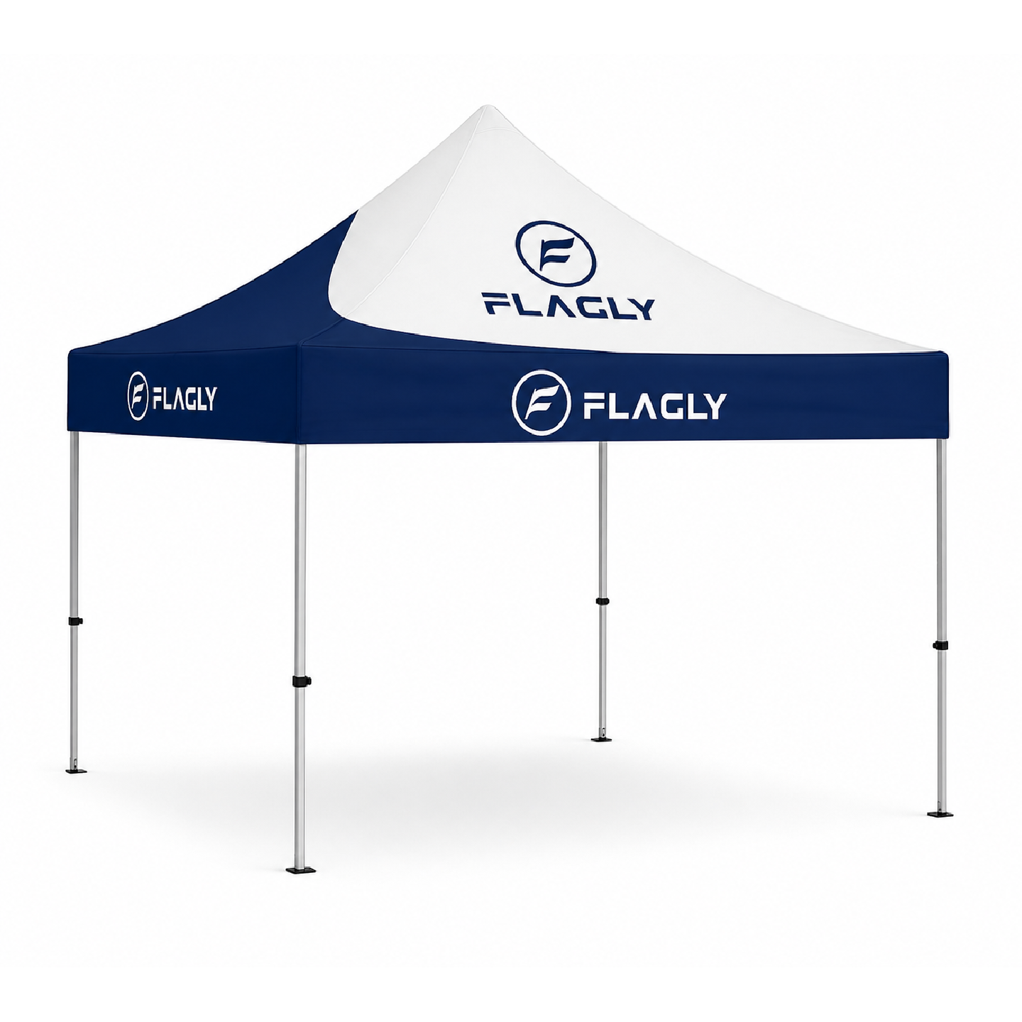 Eventzelt bedrucken | 3x3 m Werbezelt mit individuellem Druck