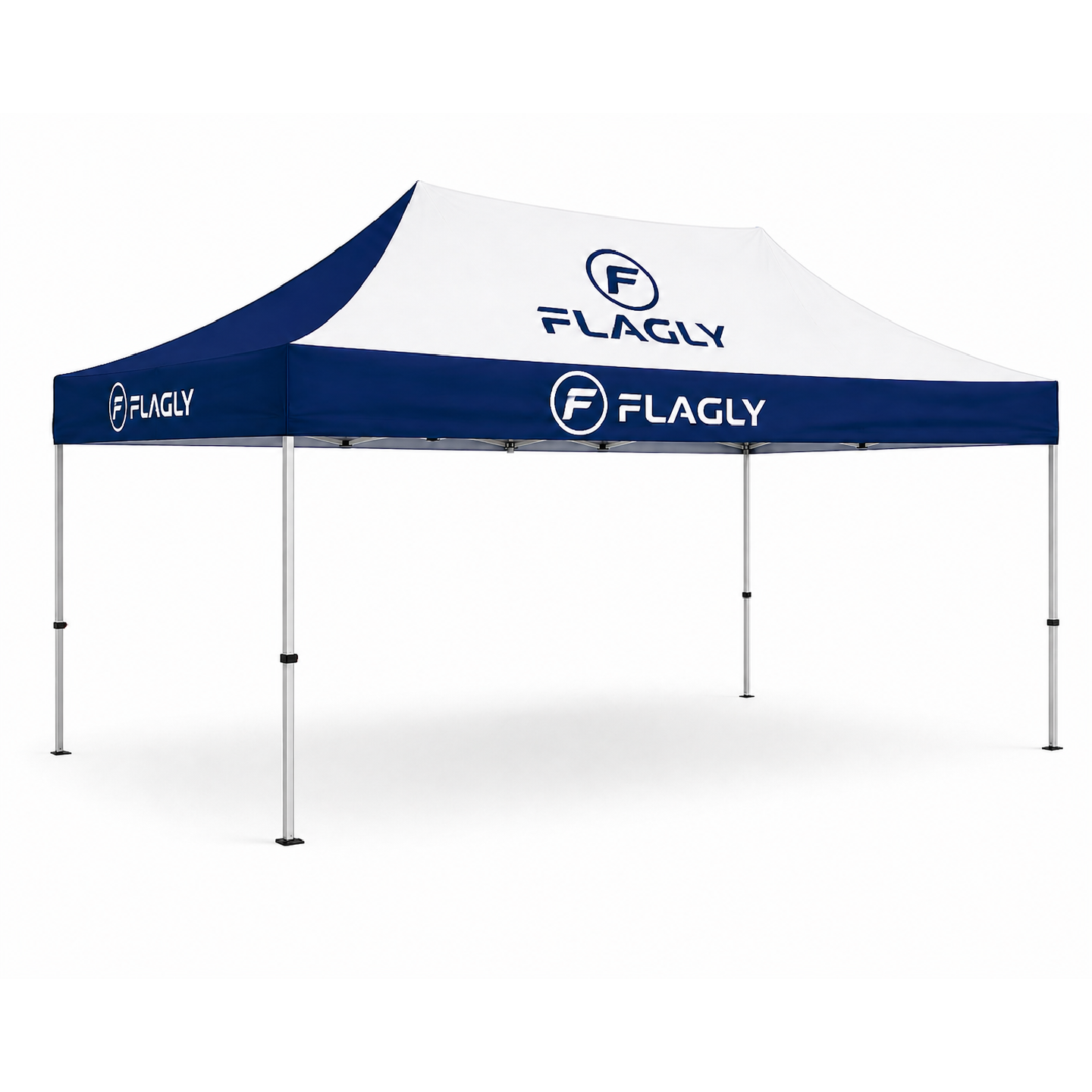 Eventzelt bedrucken | 4,5x3 m Werbezelt mit individuellem Druck
