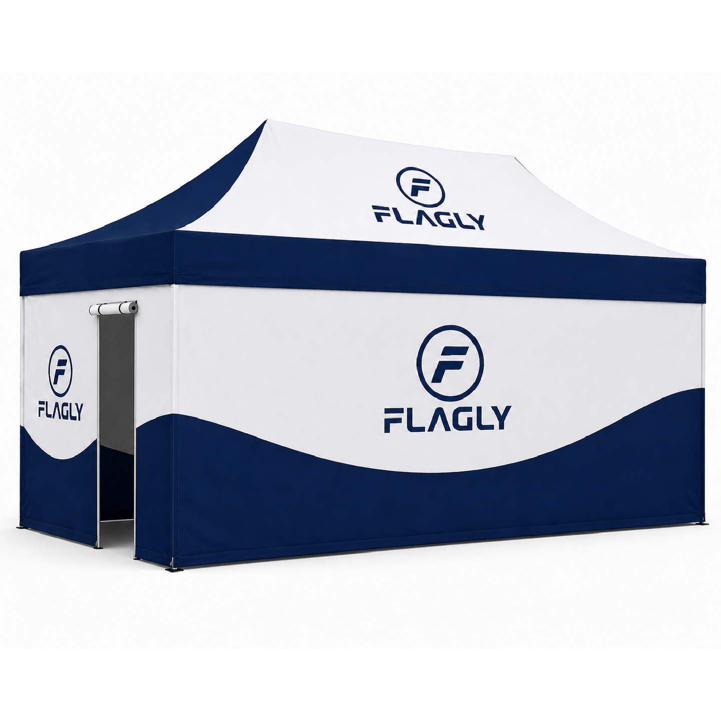 Eventzelt bedrucken | 6x3 m Werbezelt mit individuellem Druck