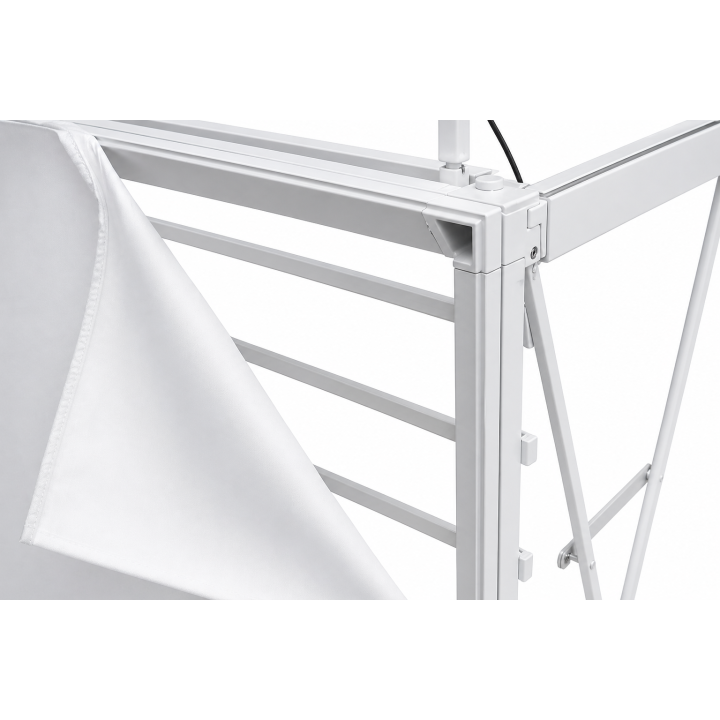 SEG Stand LED bedrucken | Leuchtender Messestand mit Textil