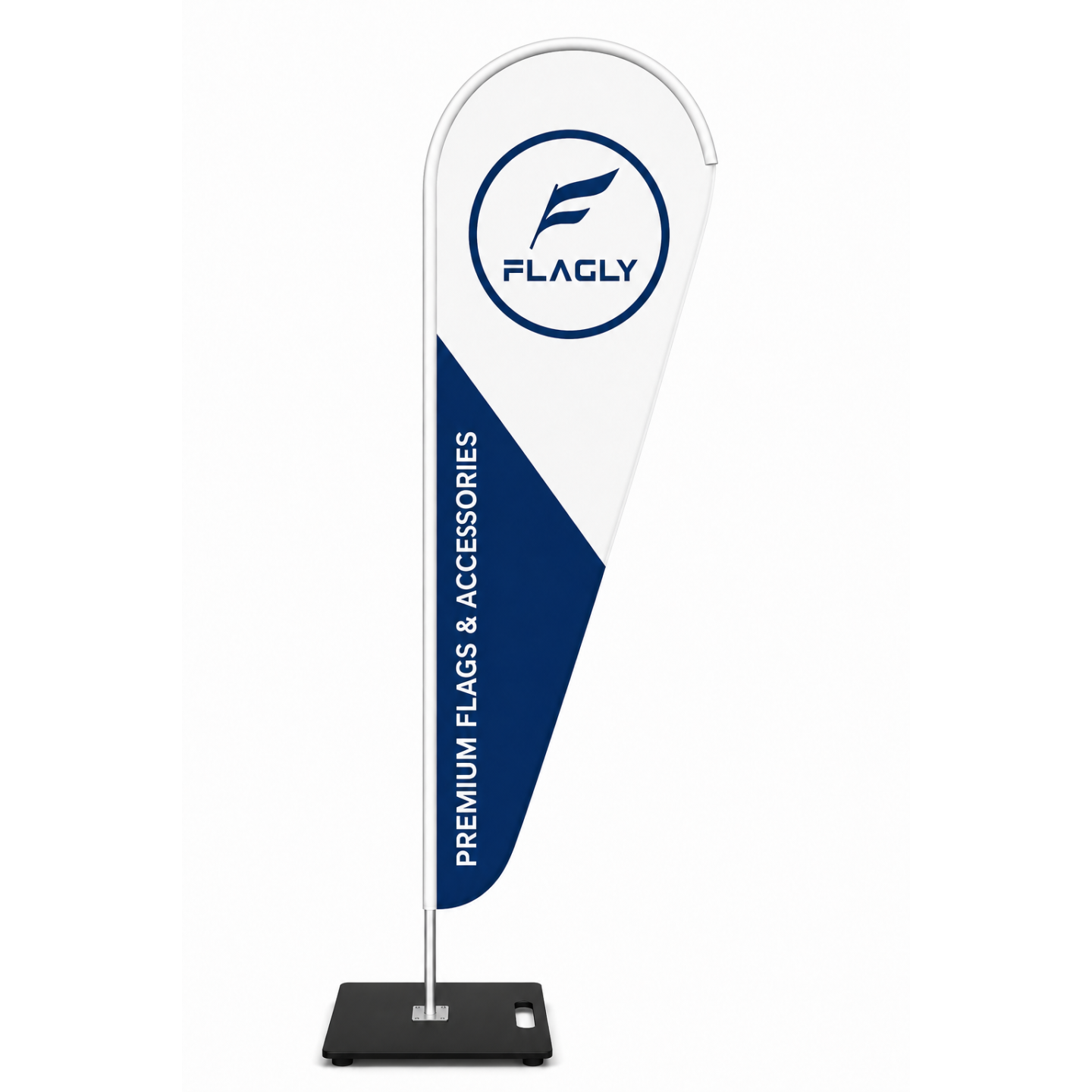 Beachflags Professional Aluminum | Hochwertige Werbefahnen inkl. Druck, Gestell und Tragetasche