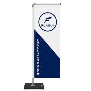 Beachflags Professional Aluminum | Hochwertige Werbefahnen inkl. Druck, Gestell und Tragetasche