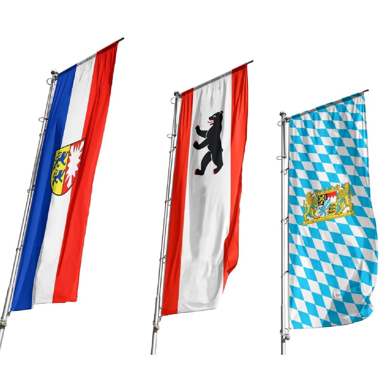 Bundesländerfahnen Deutschland online kaufen | Hochwertige Fahnen