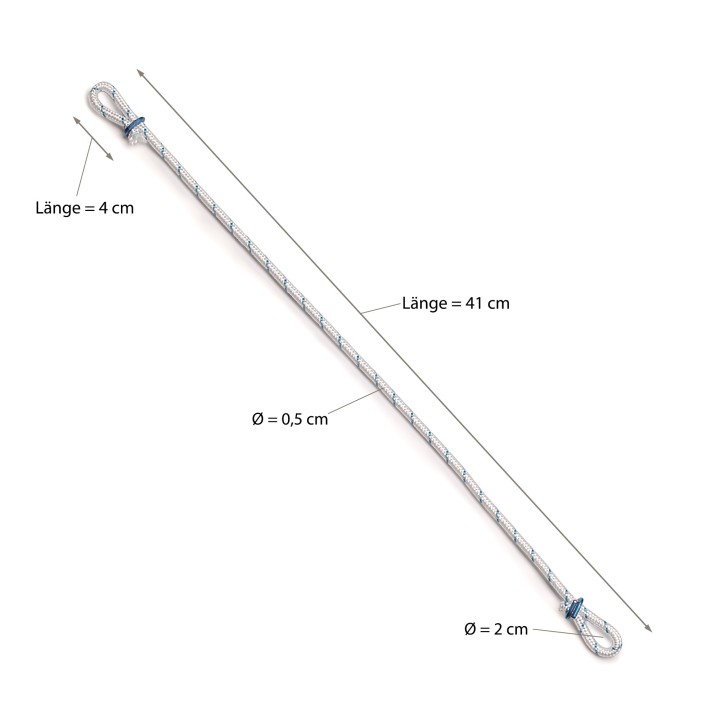 FLAGLY Premium Fahnenschlingen zur Fahnenbefestigung von Fahnen