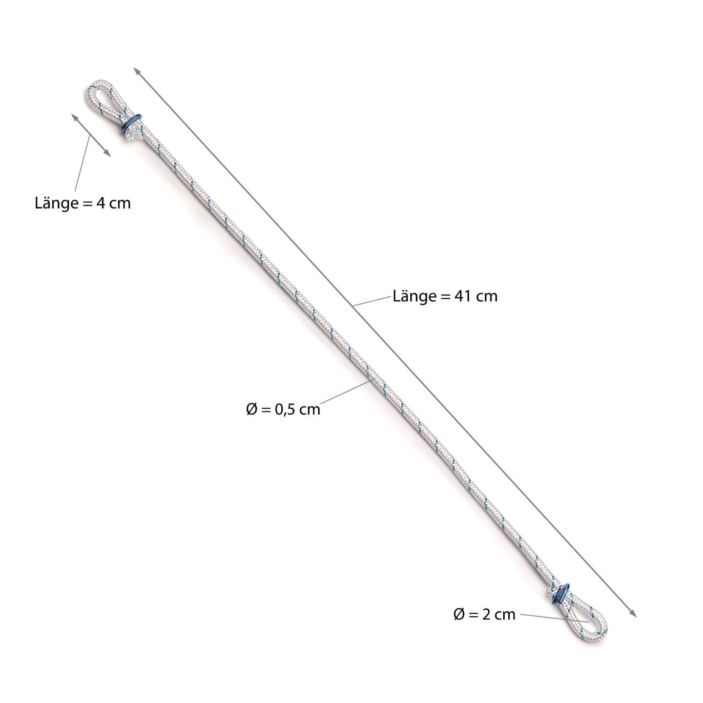 FLAGLY Premium Fahnenschlingen zur Fahnenbefestigung von Fahnen