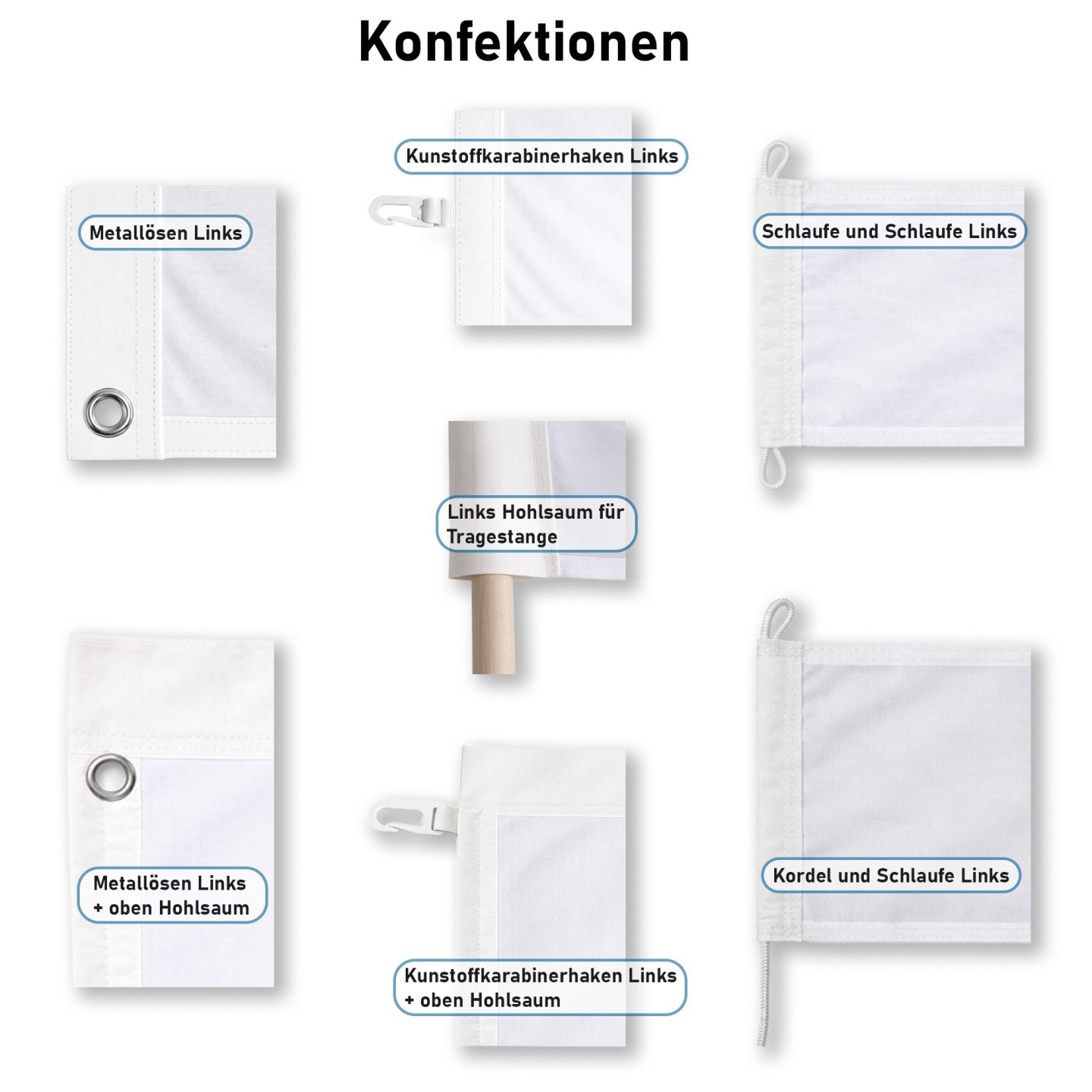 Werbefahnen individuell bedrucken lassen | Outdoor & Indoor