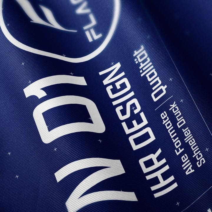 Werbefahnen individuell bedrucken lassen | Outdoor & Indoor