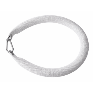 Ringgewicht 860g weiß für Fahnenmast – verhindert Hochwehen bei starkem Wind