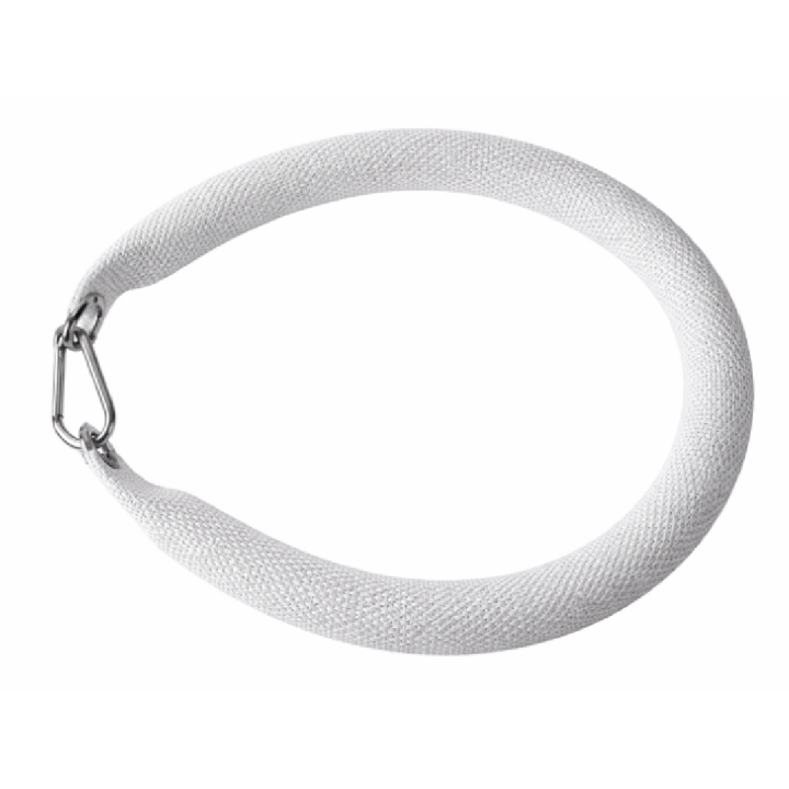 Ringgewicht 860g weiß für Fahnenmast – verhindert Hochwehen bei starkem Wind